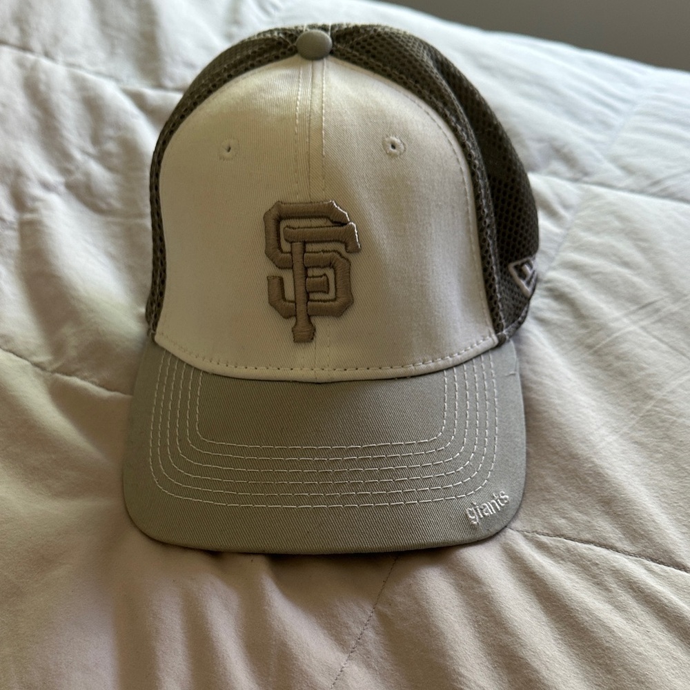 Sam Francisco Giants Gray and White Baseball Cap